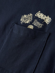 NAME IT T-shirt Vilian Navy Blazer Skate